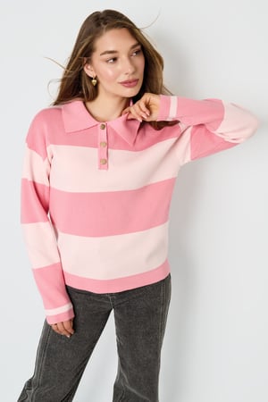 Knit sweaters Stripes Casual Fall/Winter h5 Picture4